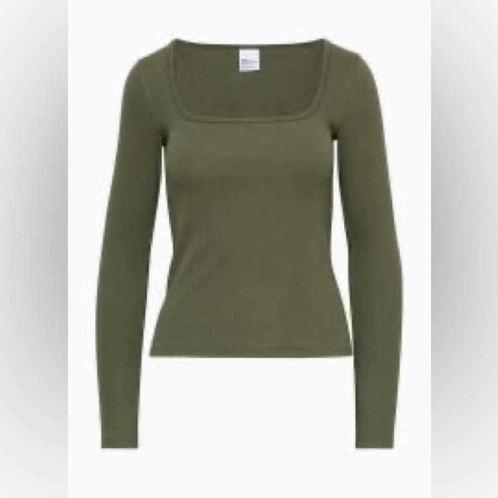 TNA | HomeStretch™ Aritzia Rib Squareneck Longsleeve